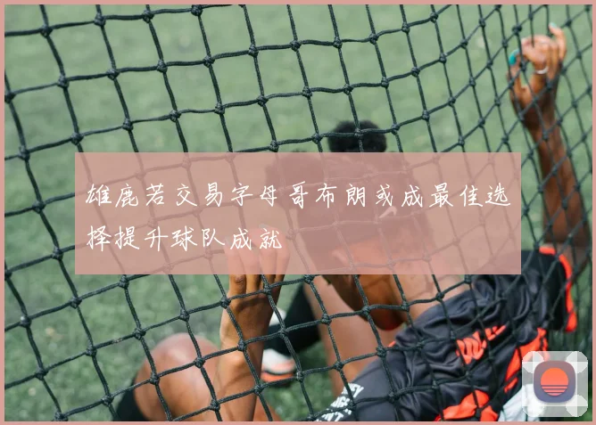 雄鹿若交易字母哥布朗或成最佳选择提升球队成就